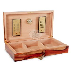 humidor elie bleu padouk 110 cigares
