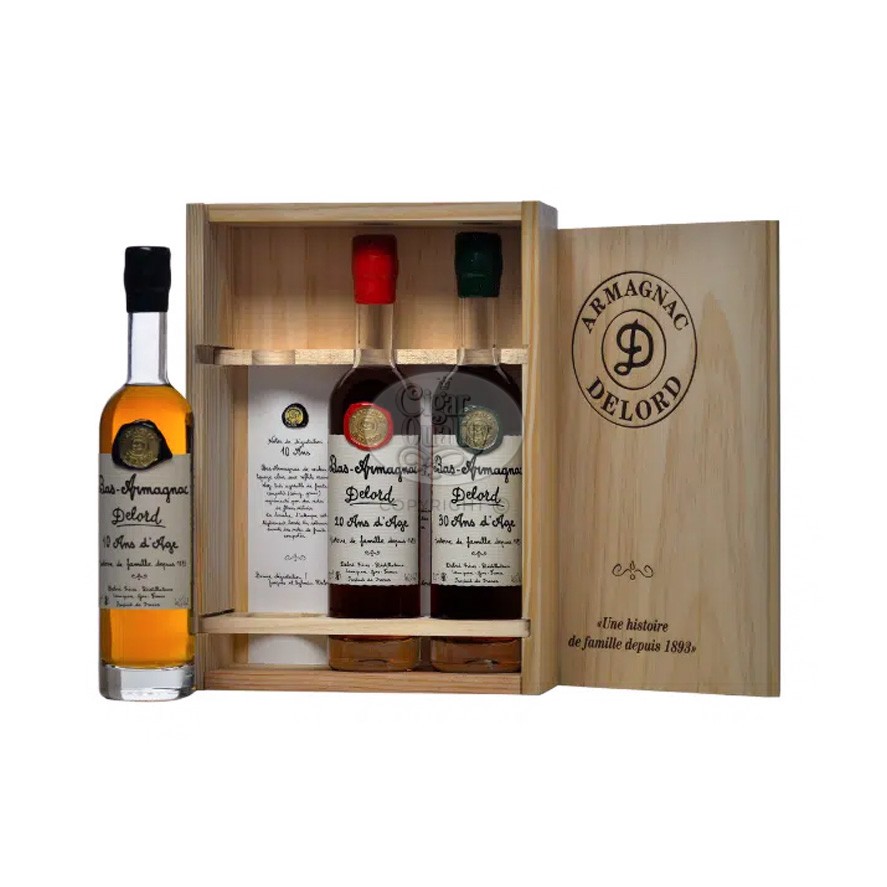 Bas Armagnac Delord Coffret Les Aromes du Temps xcl jpg