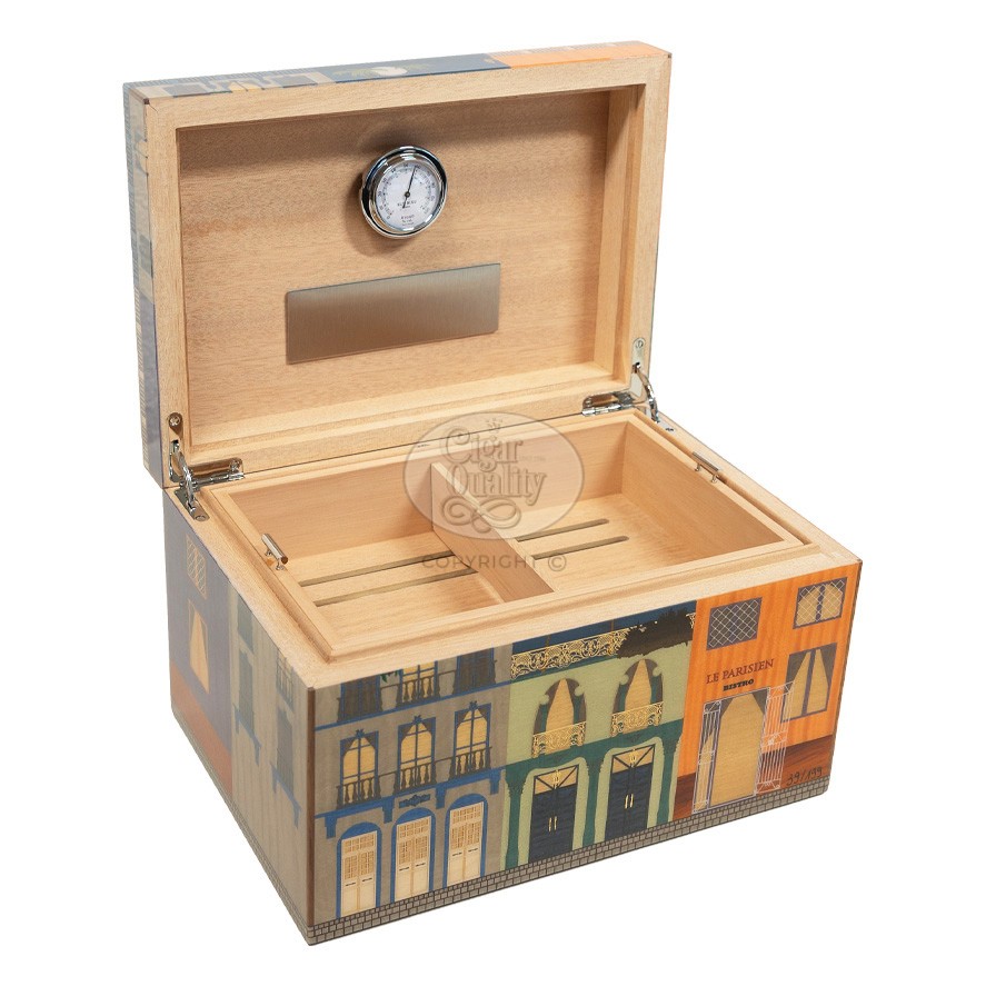 Humidor Elie Bleu Casa Cubana Le Parisien Nuit cigares br backup jpg