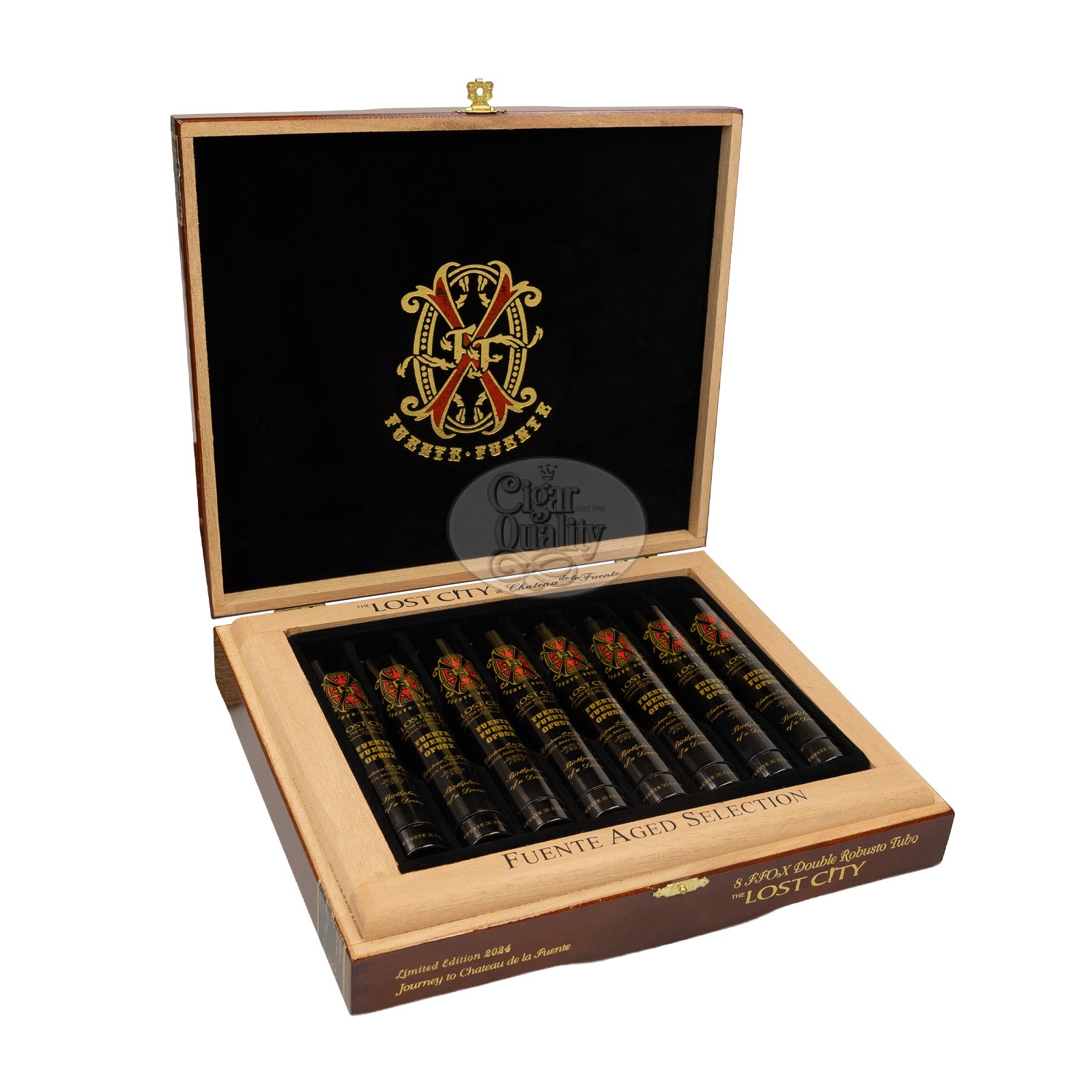 Arturo Fuente FFOX The Lost City Double Robusto Tubos br backup jpg