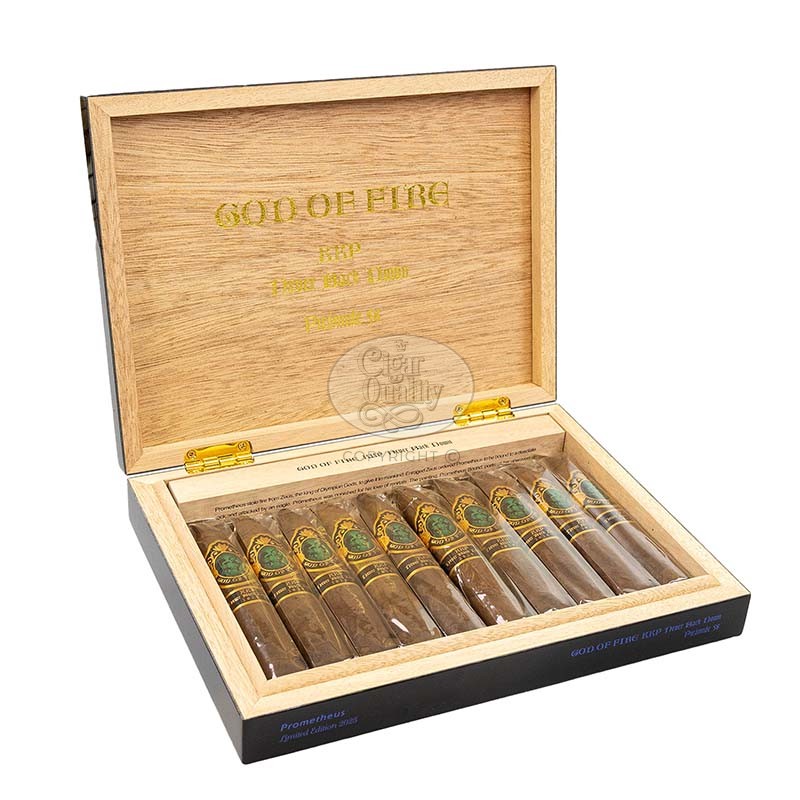 God of Fire KKP Never Back Down Piramide cigares jpg