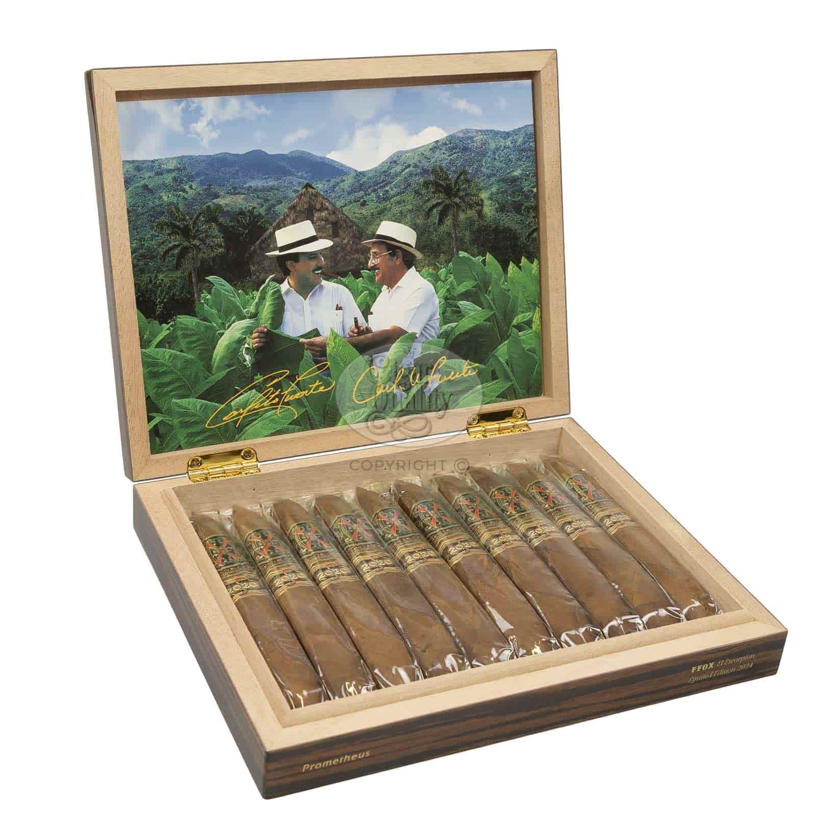 Arturo Fuente FFOX Serie Heaven Earth El Escorpion Natural jpg