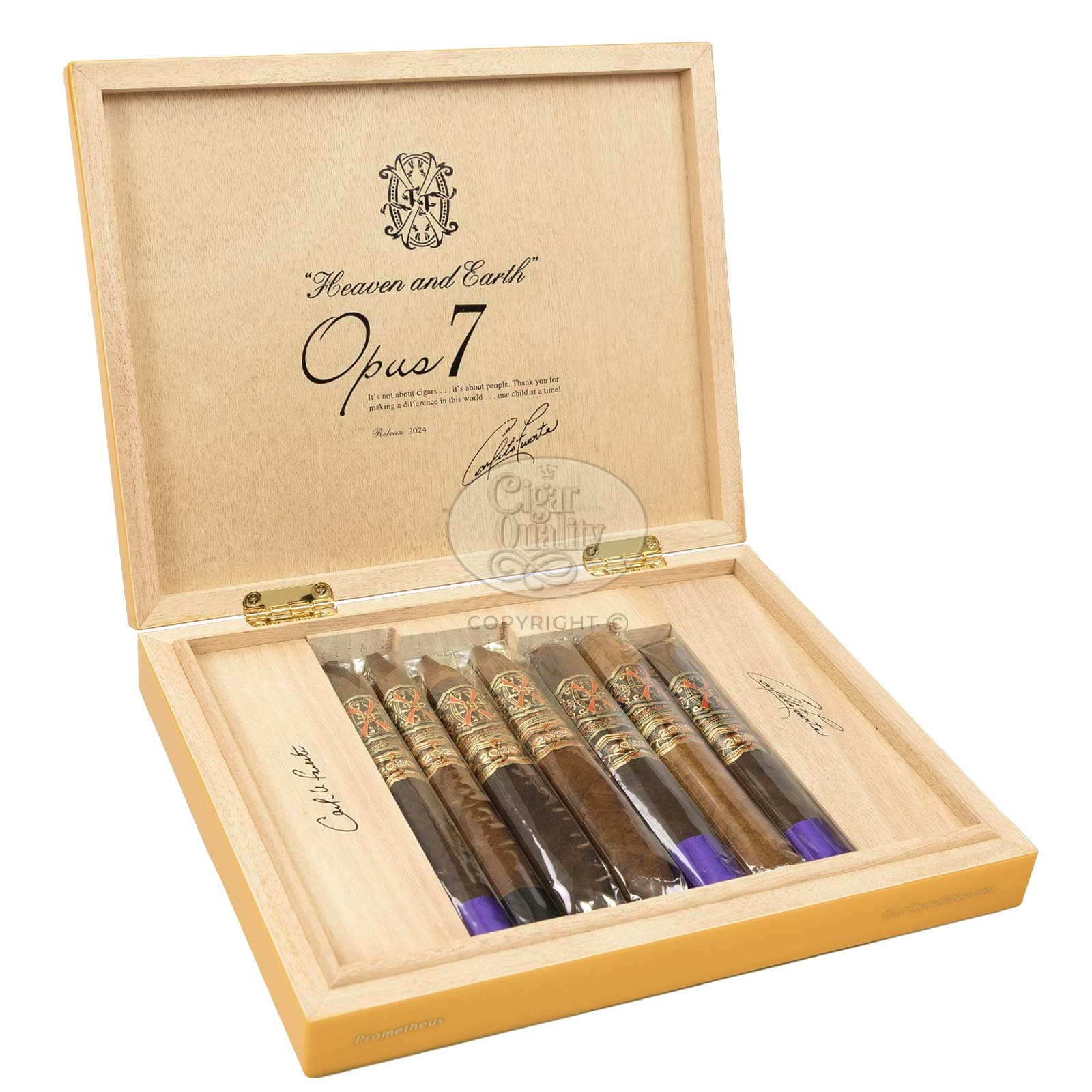 Arturo Fuente FFOX Serie Heaven Earth OPUS jpg