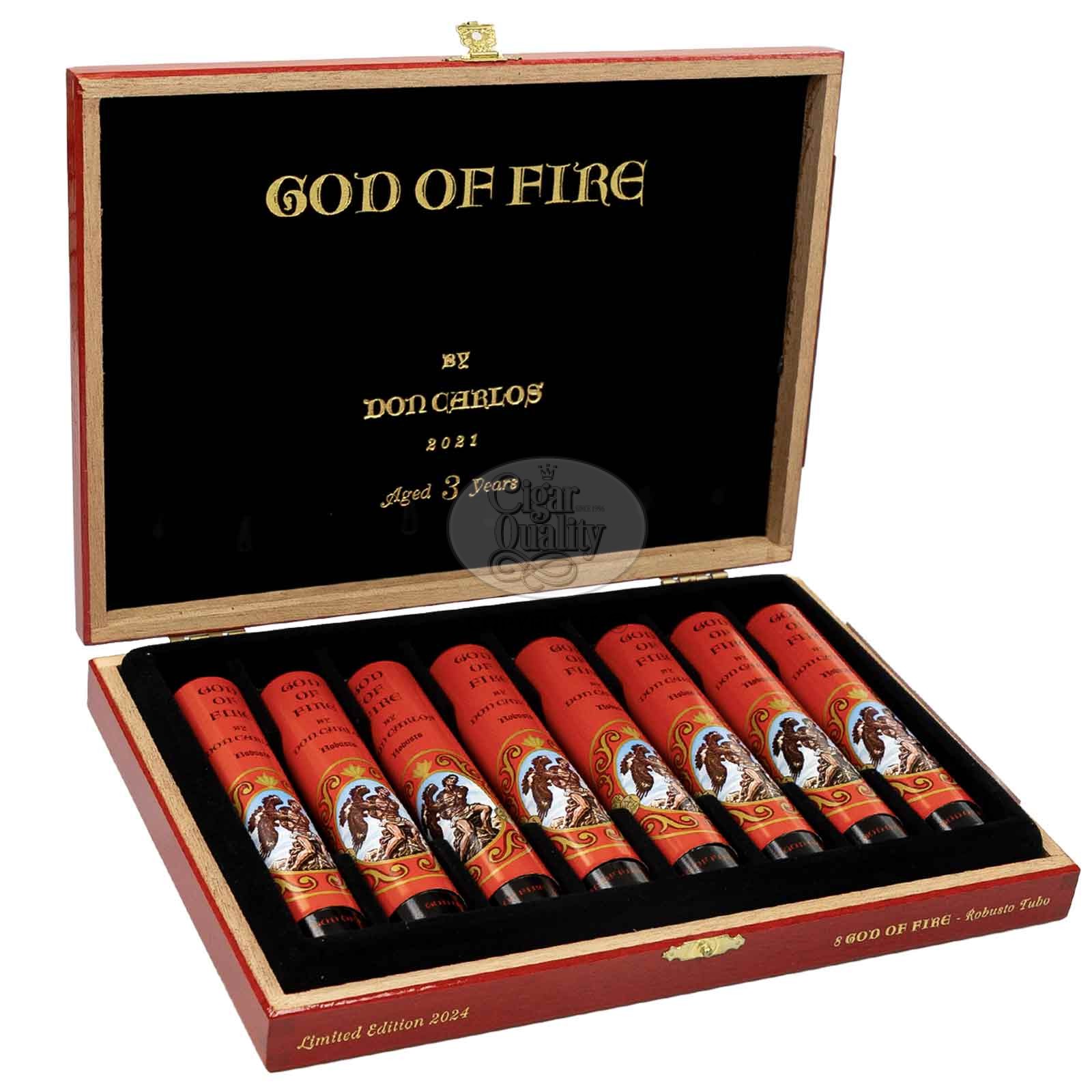 God of Fire by Don Carlos Robusto Tubo jpg