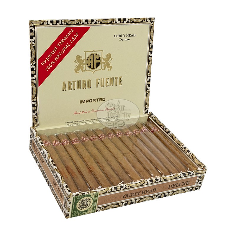 A Fuente Curly Head Deluxe Natural cigares jpg