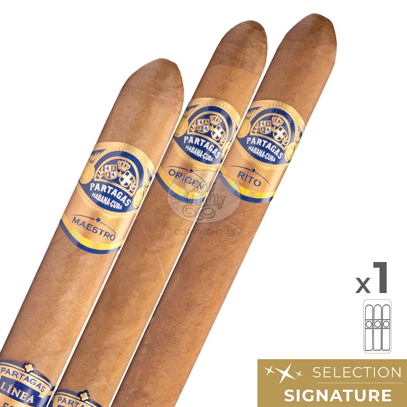 Pack decouverte cigares Partagas Linea Maestra x jpg